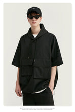 Load image into Gallery viewer, Yagami Cargo Hoodie &amp; Shorts Set
